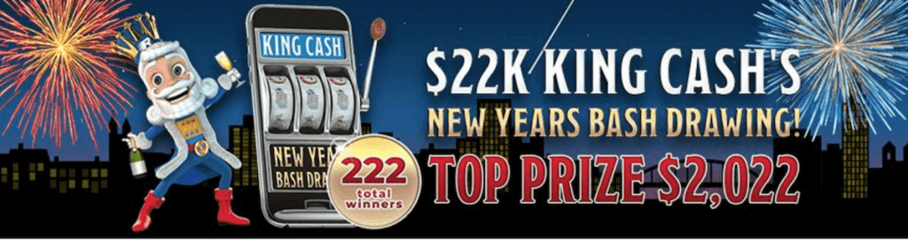 BetRivers Casino SugarHouse Casino $22K King's Cash