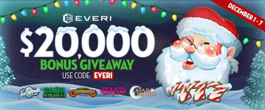 Caesars Casino Everi $20K Bonus Giveaway