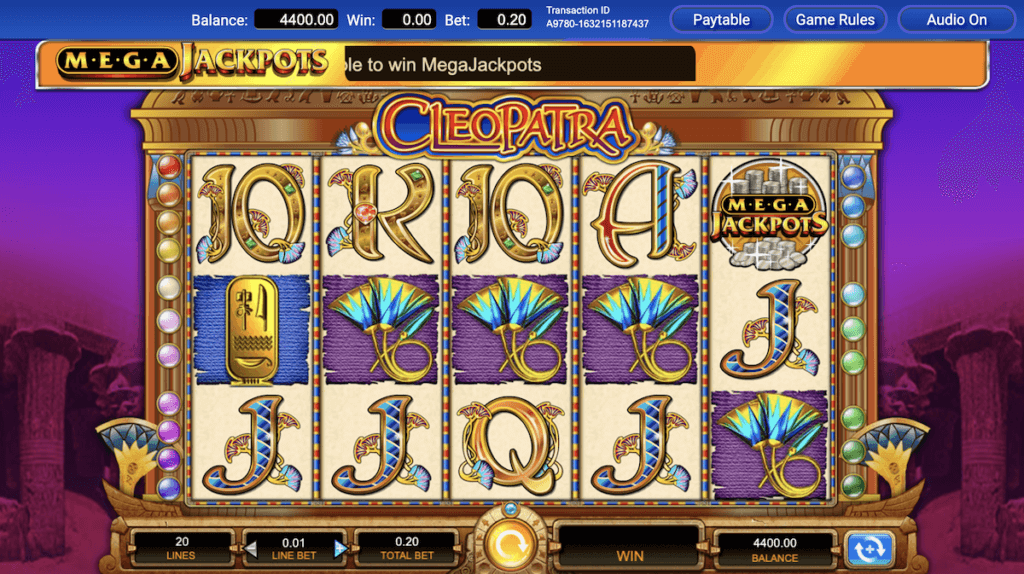 Cleopatra MegaJackpots