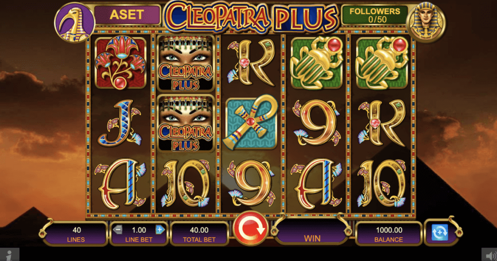 Cleopatra Plus online slot IGT