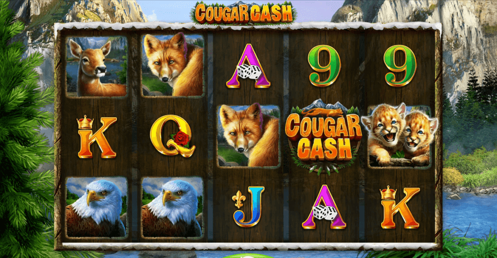Cougar Cash game board