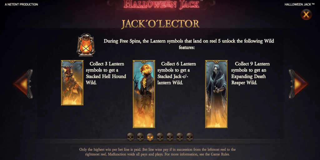 Halloween Jack Symbols - Jack o lecctor