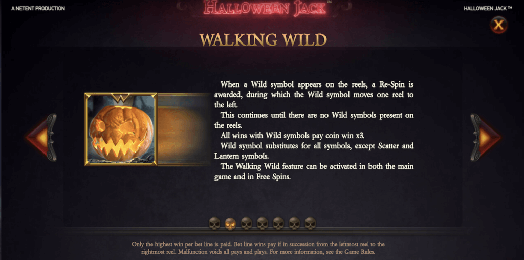 Wilds Halloween Jack Symbols & Payouts