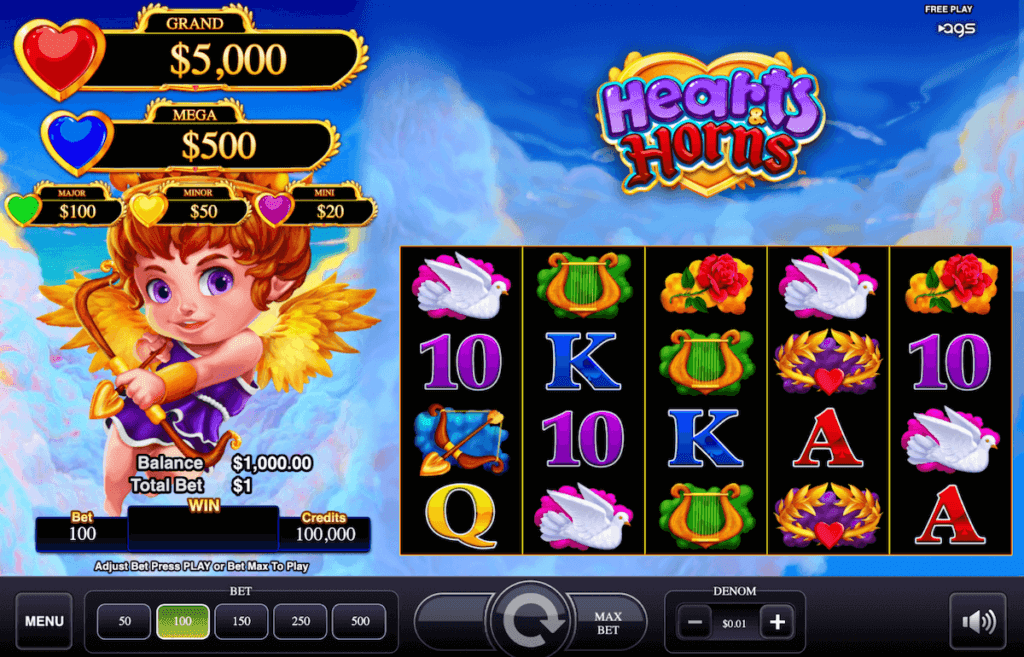 Hearts and Horns online slot