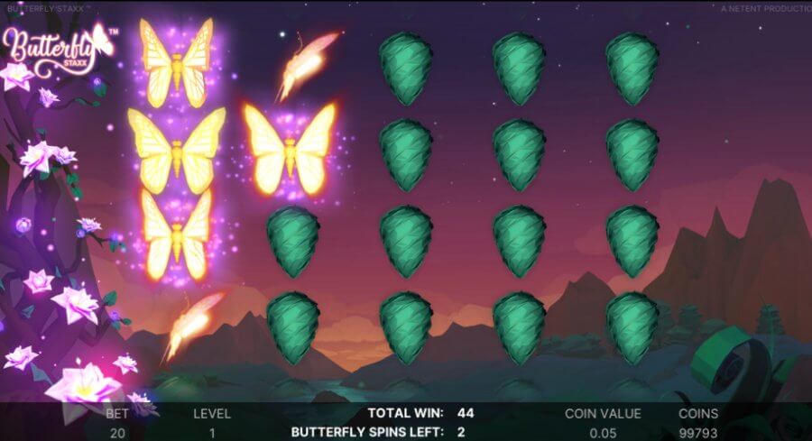 Butterfly Staxx Slot Butterfly Spins