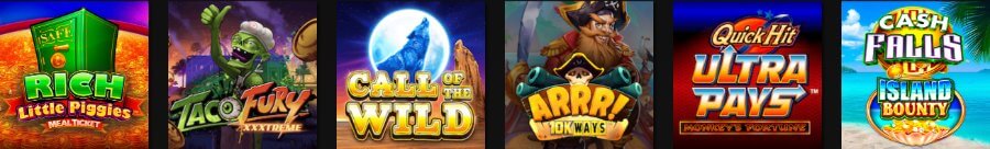 PlayStar Casino Slot Thumbnails