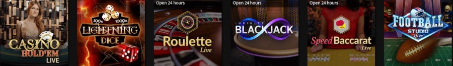 PlayStar Live Casino Games