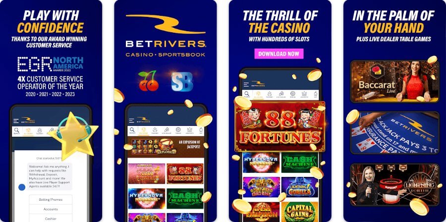 BetRivers Casino Mobile Benefits - ACG