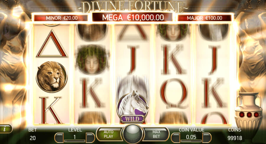 Divine Fortune Jackpot Slot - ACG