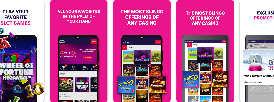 PartyCasino Mobile App - ACG