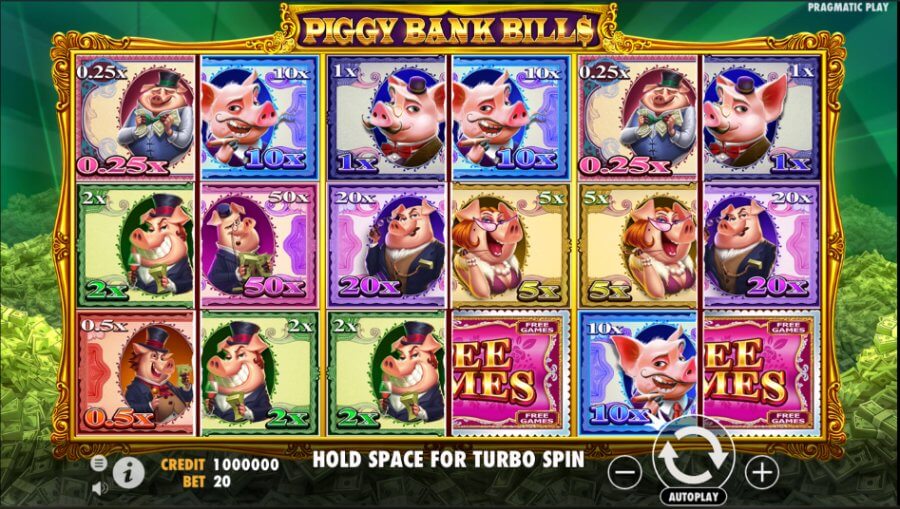 Piggy Bank Bills Slot - ACG