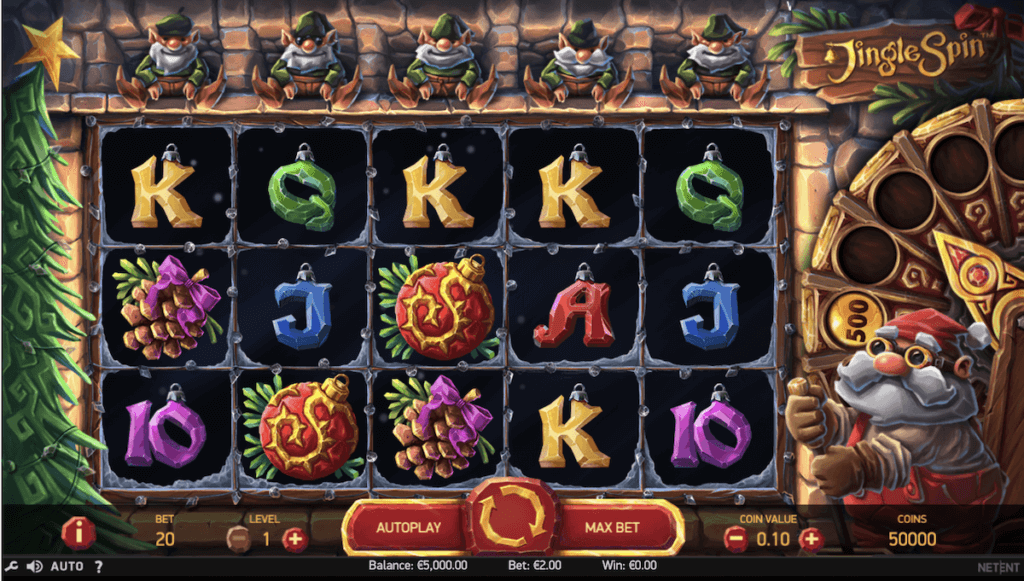 Jingle Spin Slot NetEnt