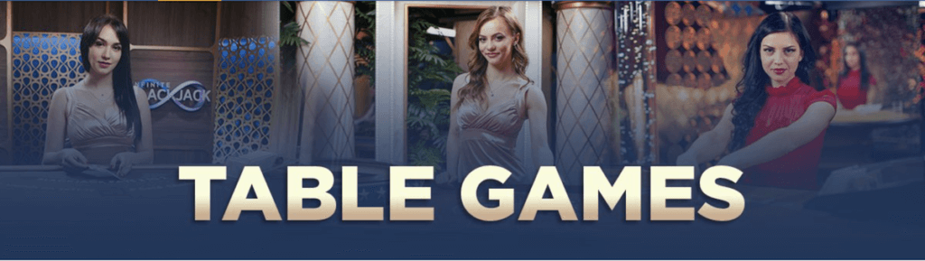 Live dealer tables