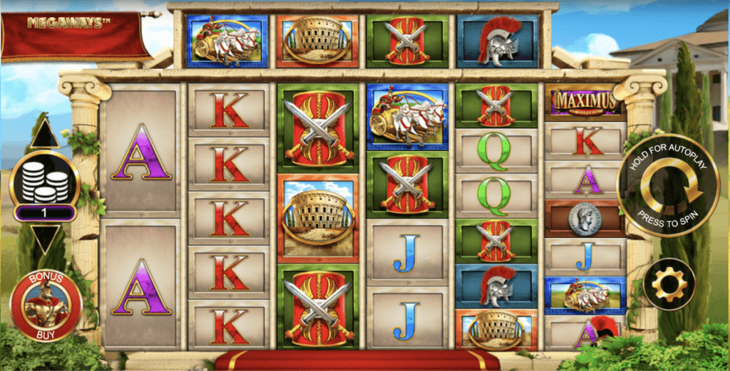 Maximus Soldier of Rome Megaways