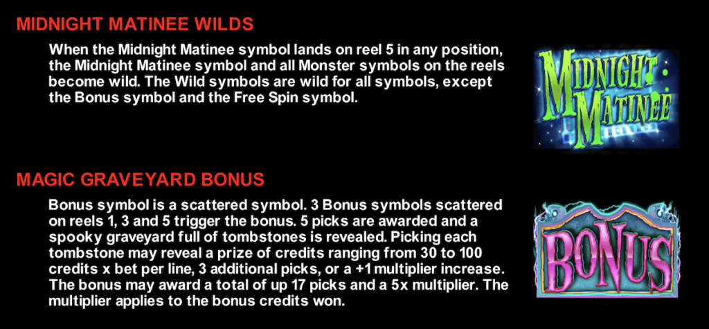 Wilds and Bonus Symbols