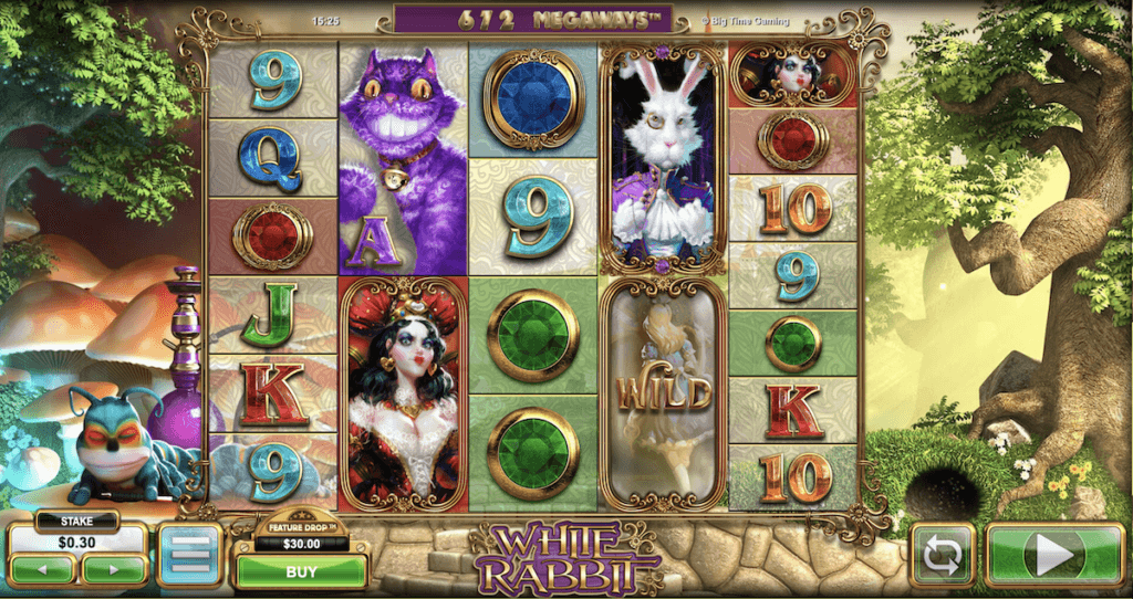 White rabbit megaways online slot big time gaming