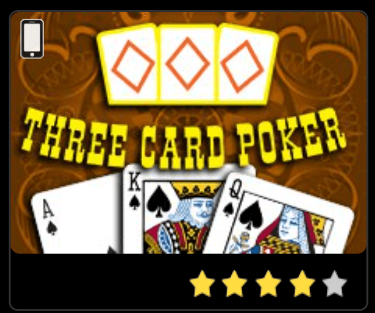 3 card poker game