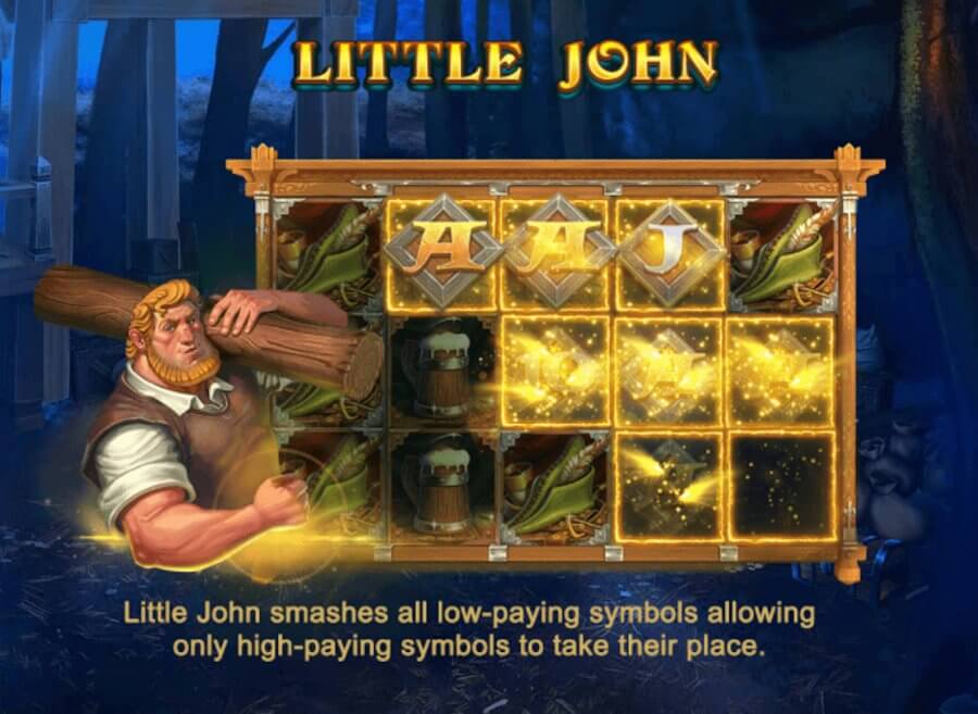 Robin Hood Wild Forest Slot Littel John Feature - ACG