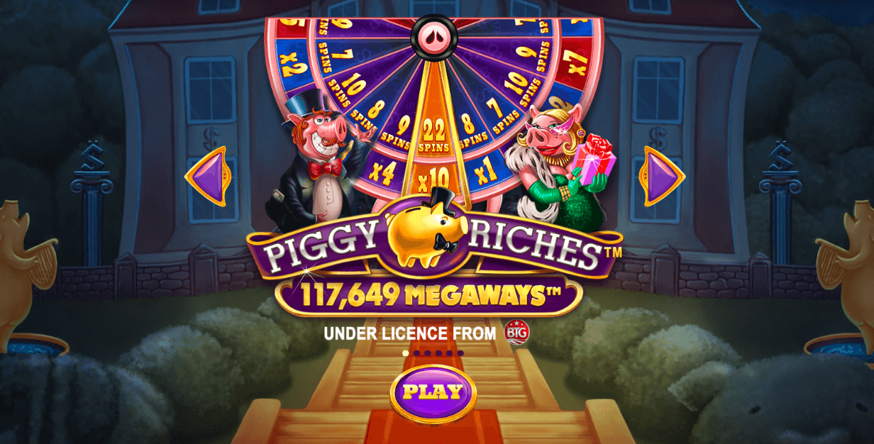 Piggy Riches Megaways Slot Review | 2024 | 95.71% RTP, x10,000 Max Win