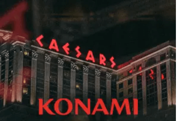 caesars casino and konami logo