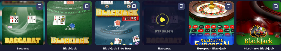 Sweeptastic Casino Table Games - ACG