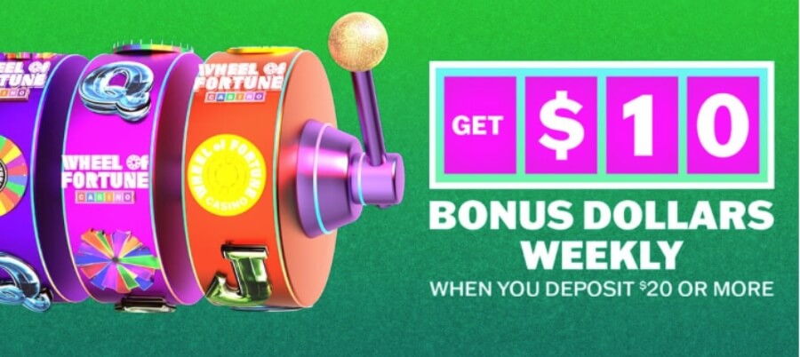 Wheel of Fortune Weekly Bonus St Patricks Day Promotion - ACG