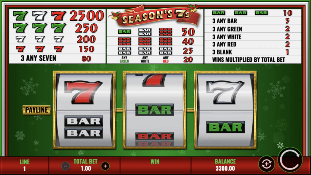 Season's 7 Slot IGT