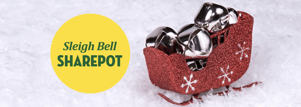 Sleigh Bell Sharepot Tropicana Casino