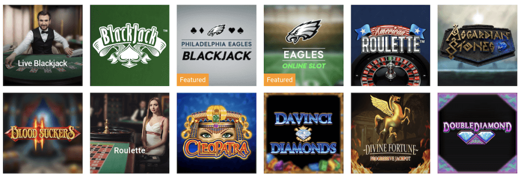 Unibet games