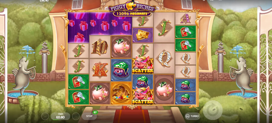 Piggy Riches Slot Scatter Symbols - ACG