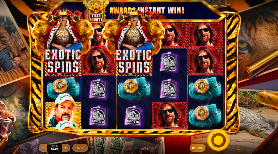 Joe Exotic Slot Free Spins Symbols - ACG