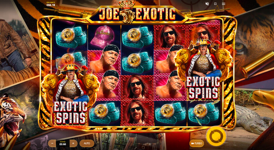 Joe Exotic Slot Free Spin Symbols - ACG
