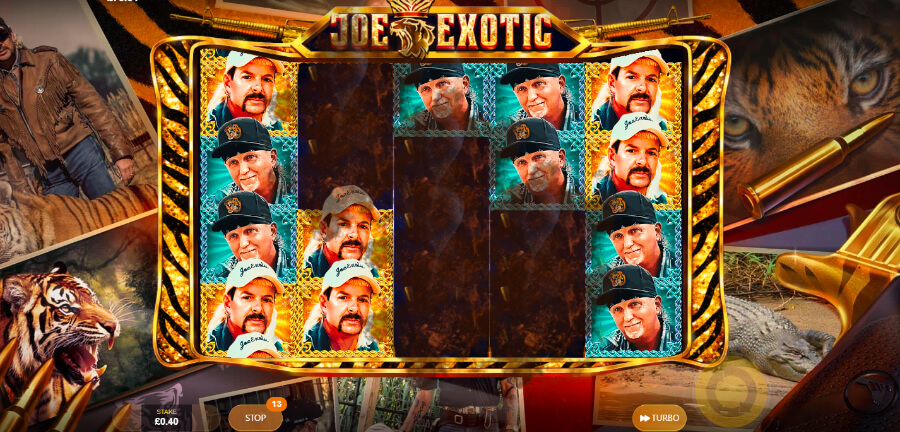 Joe Exotic Slot - Explosion Feature - ACG