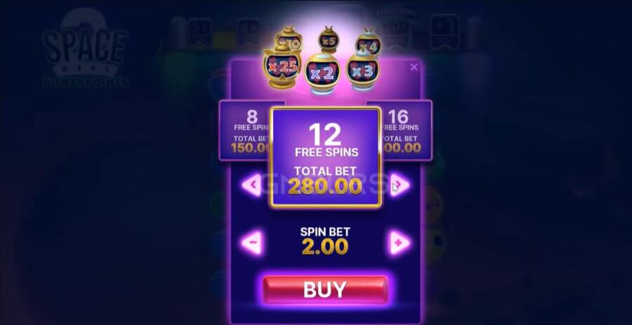 Space Wars Slot Bonus Buy - ACG