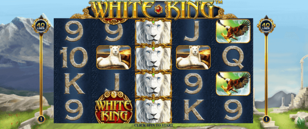 White King online slot playtech