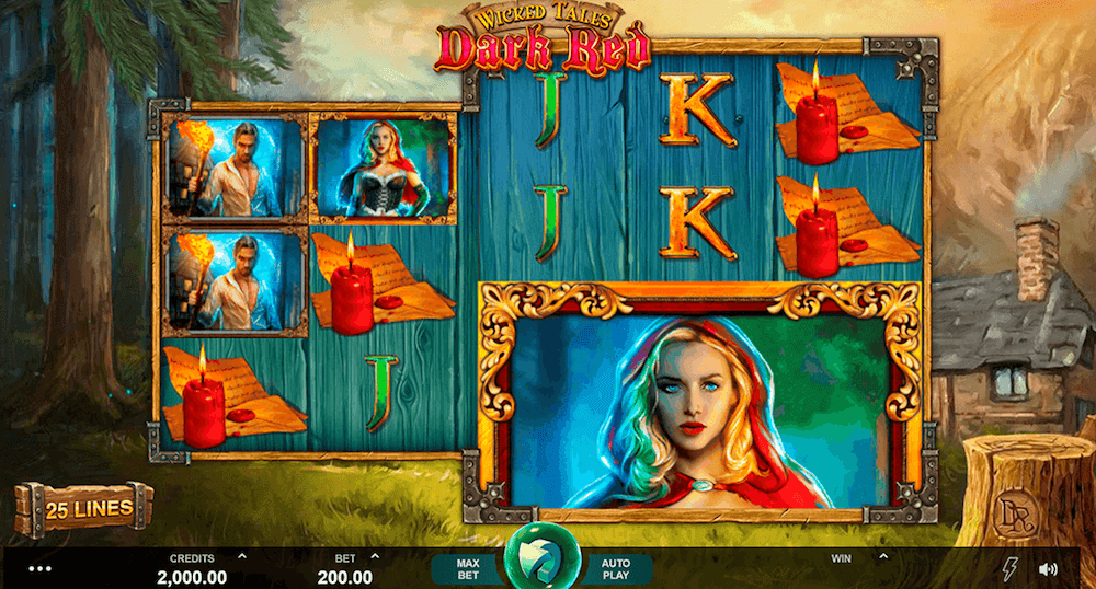 Wicked Tales Dark Red slot