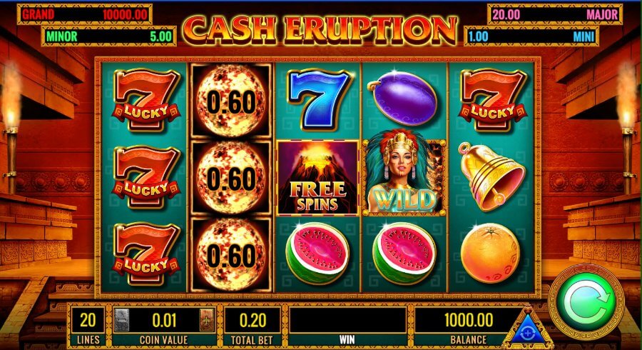 Cash Eruption Slot