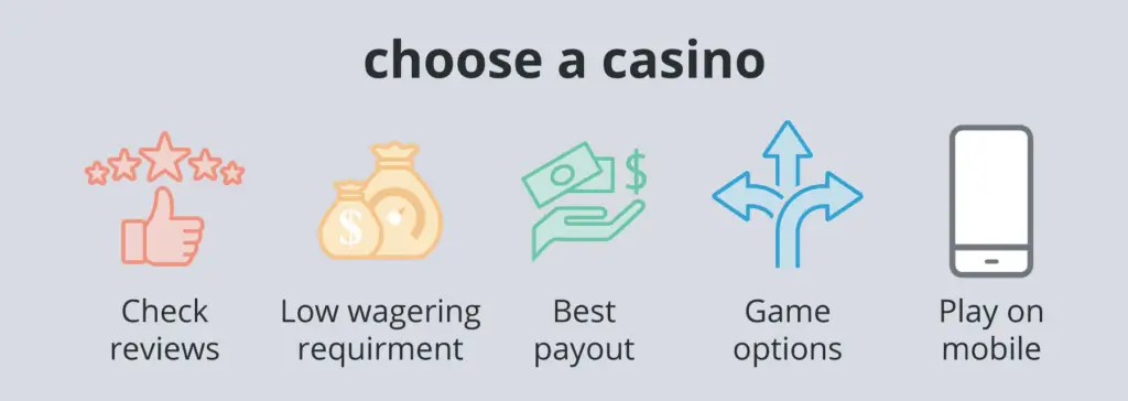 choose a casino