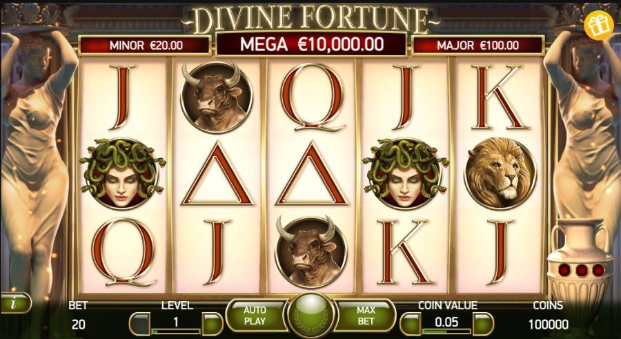 Divine Fortune Jackpot Slot - ACG