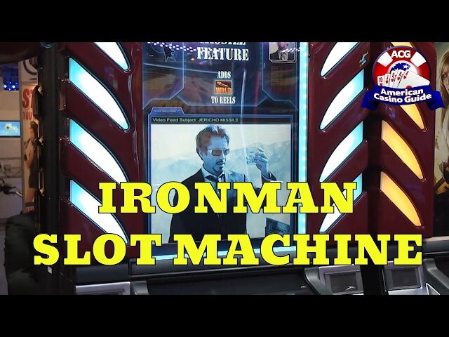 "Iron Man" Slot Machine From WMS Gaming - Slot Machine Sneak Peek Ep. 17
