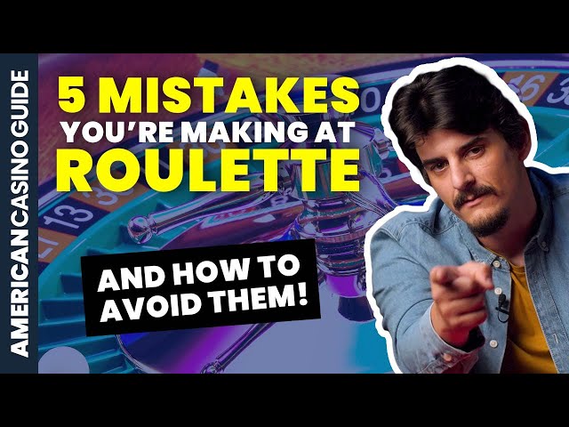 Roulette: 5 Beginner Mistakes to AVOID!