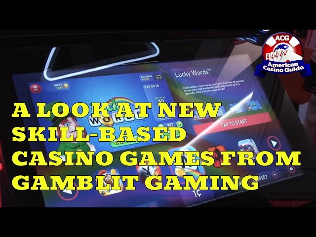 A Look at Skill-Based Video Gambling Games Coming to U.S. Casinos From Gamblit Gaming