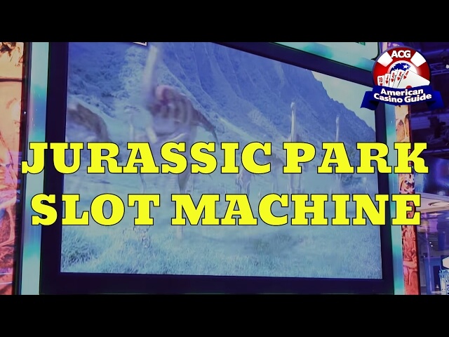 "Jurassic Park" Slot Machine From IGT - Slot Machine Sneak Peek Ep. 14