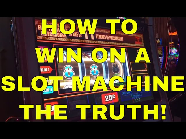 Slot Machines - How to Win - The Truth! • The Jackpot Gents