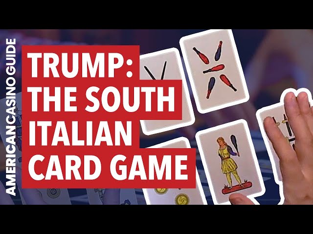 BRISCOLA / Trump Tutorial: the South Italian Card Game