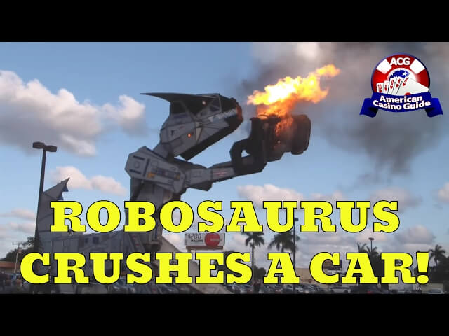 Robosaurus at Seminole Casino in Hollywood, Florida • The Jackpot Gents