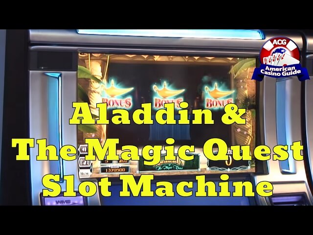 Aladdin & The Magic Quest Slot Machine from WMS Gaming - Slot Machine Sneak Peek Ep. 4