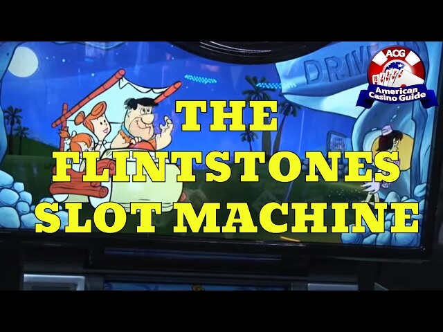 "The Flinststones" Slot Machine from WMS Gaming - Slot Machine Sneak Peek Ep. 23
