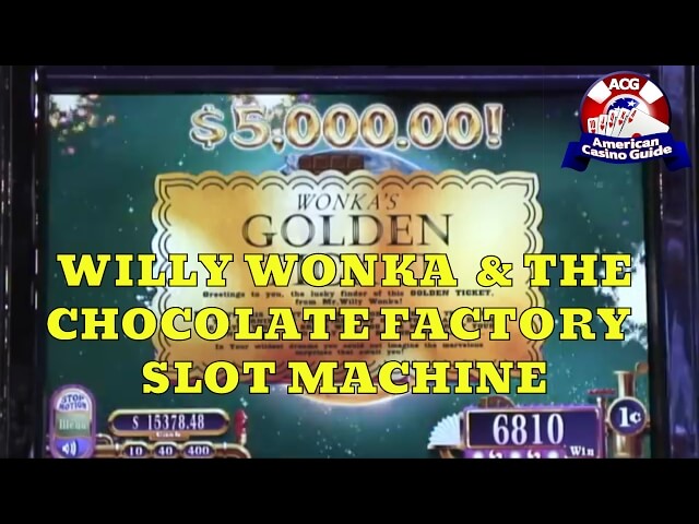 Willy Wonka & the Chocolate Factory Slot Machine From WMS Gaming - Slot Machine Sneak Peek Ep. 5
