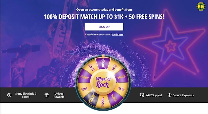 Hard Rock Casino Bonus